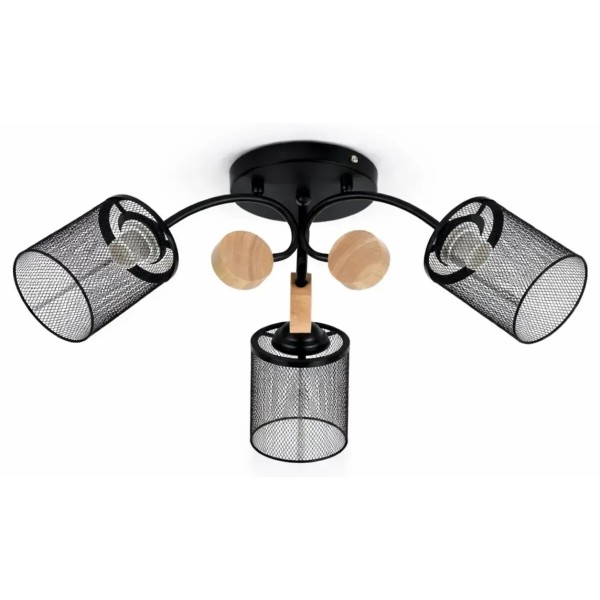 Фото - Люстра VALESO на 3 плафоны XL25025-3 Black